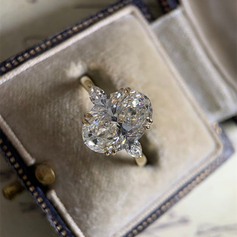 P5QA9J  Popular Moissanite Jewelry Wedding Diamond Ring