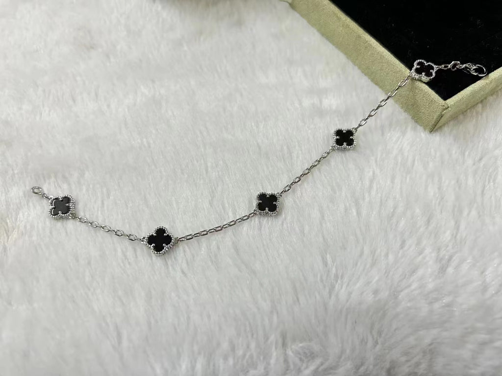 5XVA183K  Popular bracelets 6 flowers mini size 0.9cm flower