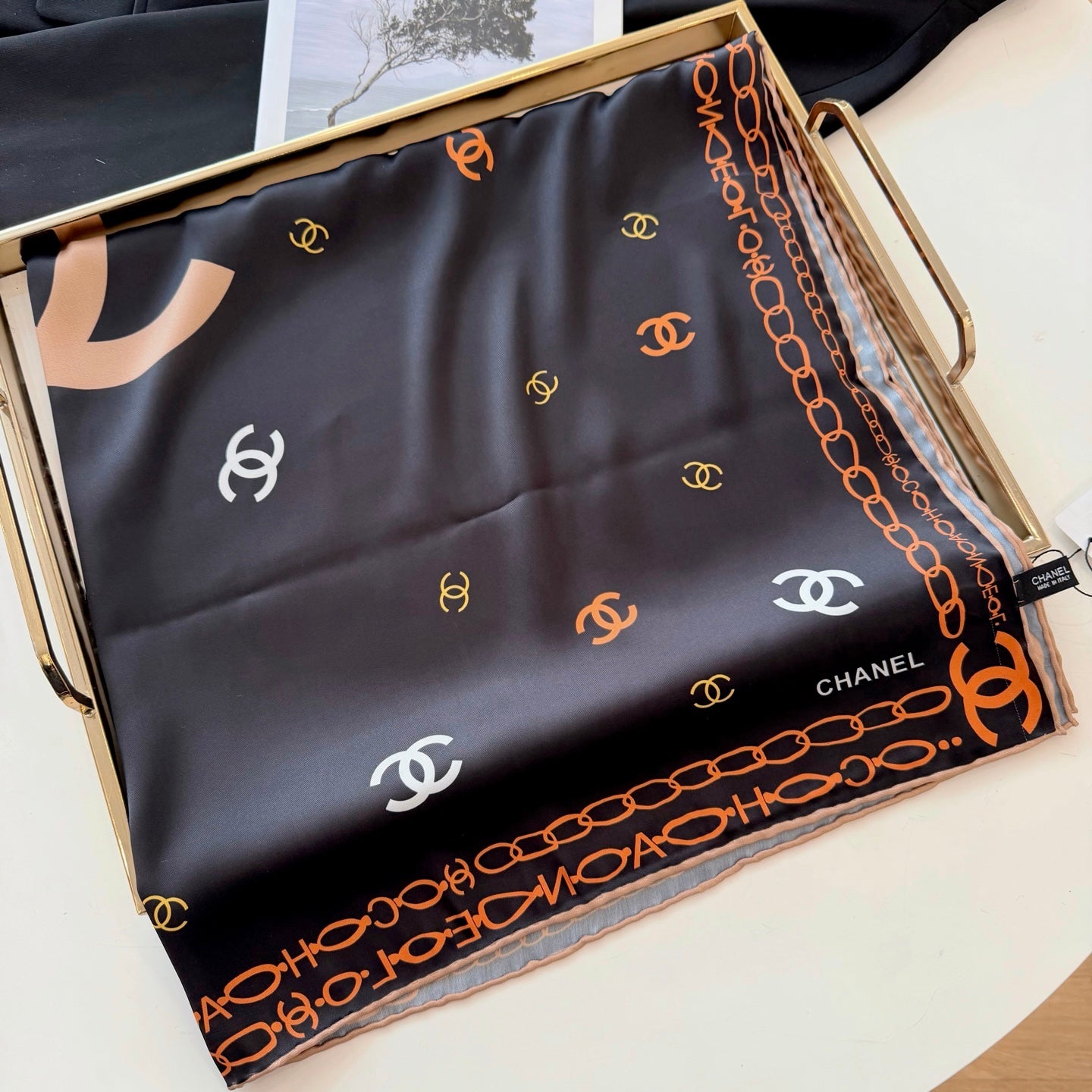 146N10W Popular Silk Scarve