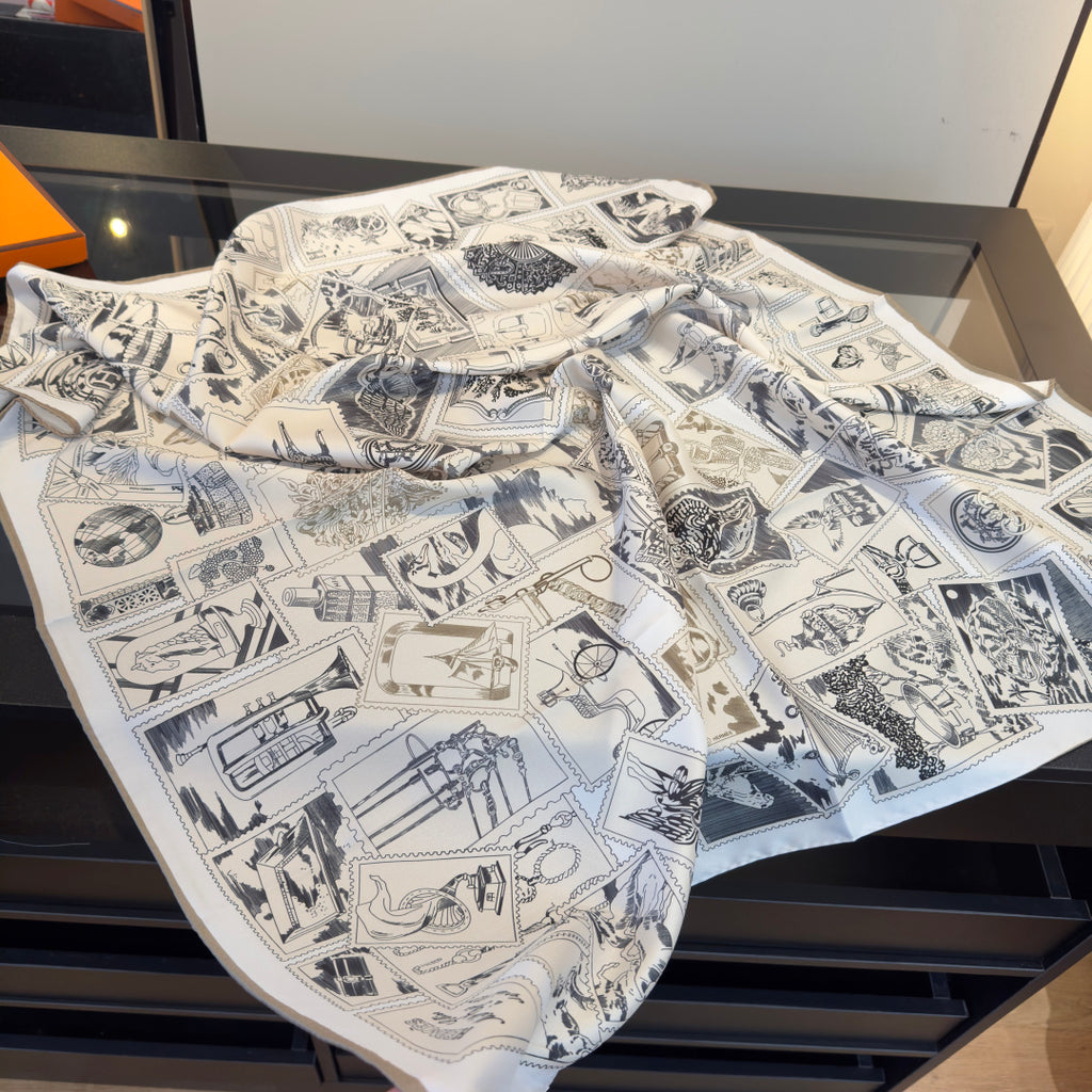146NH34W Popular Silk Scarve