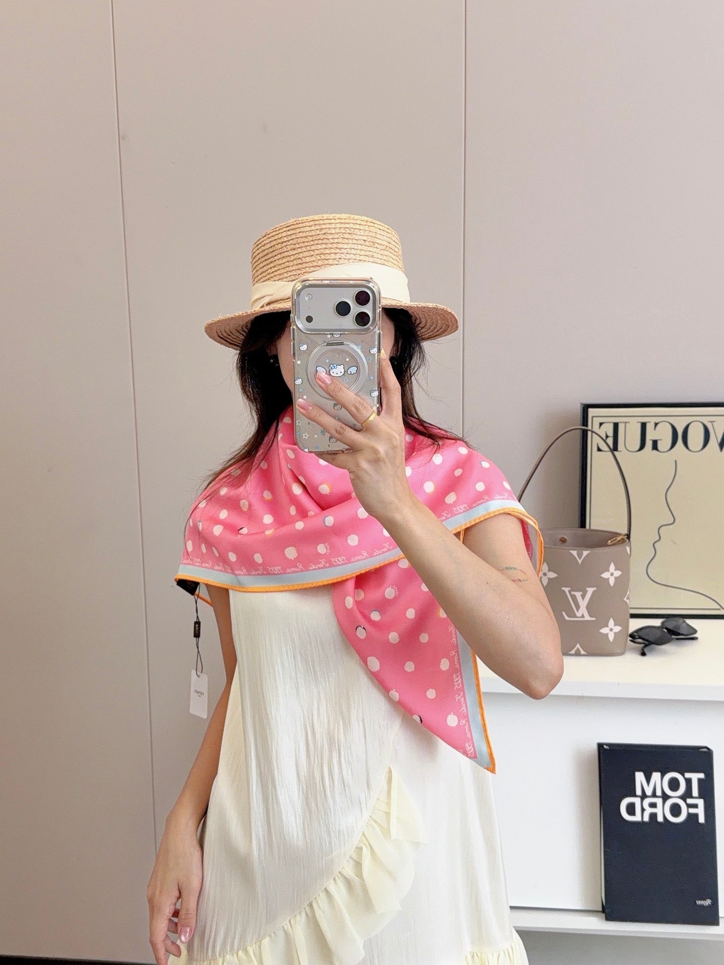 136NA14W Popular Silk Scarve