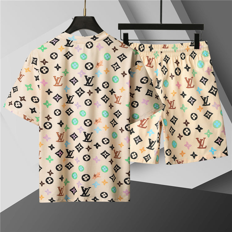 135WE102U  Popular shirt and shorts set