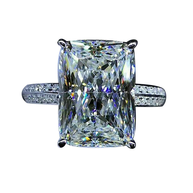 P5QA35J  Popular Moissanite Jewelry Wedding Diamond Ring