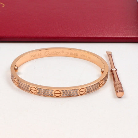 PK1K  Popular 3-row diamond bracelet