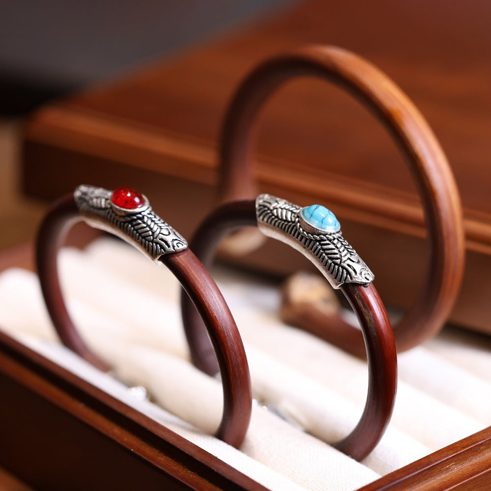 Natural wild Shannan knotless chicken blood vine bracelet bracelet for couples
