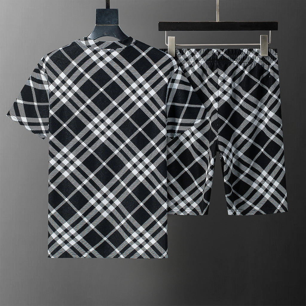 135RR119U  Popular shirt and shorts set
