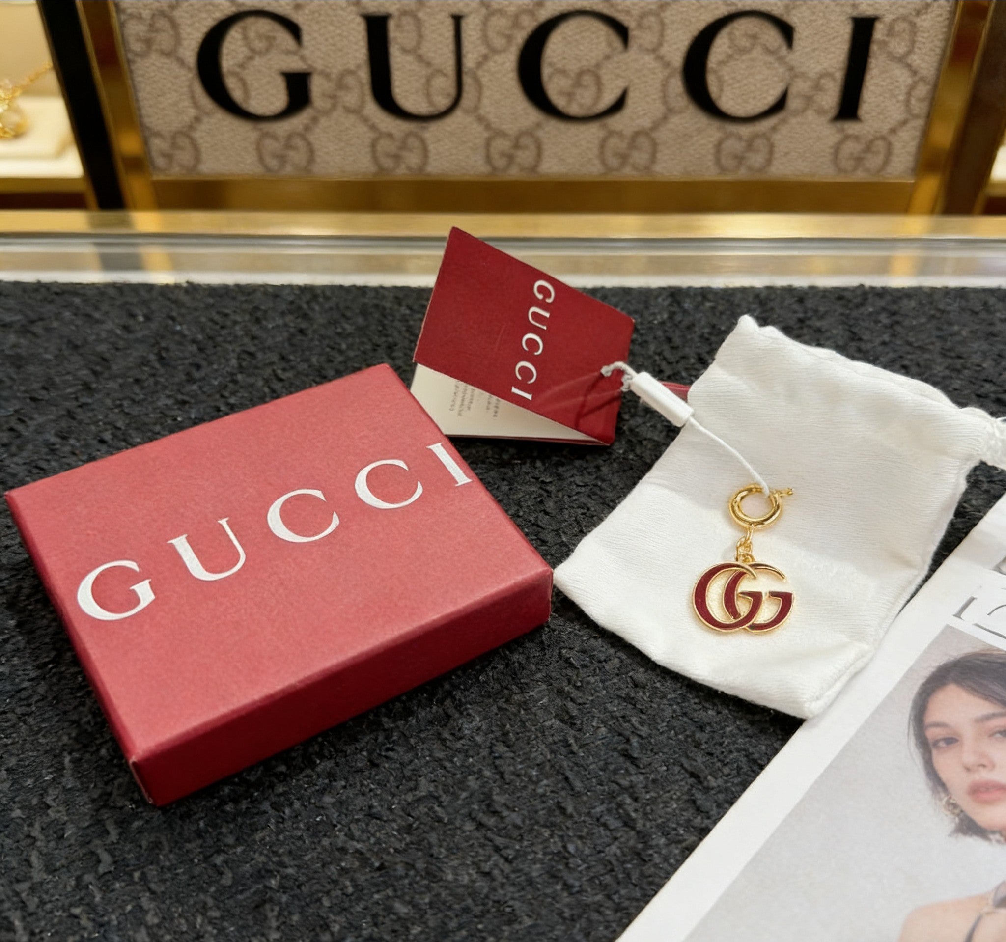 346RB48A Popular bag 's charms accessories