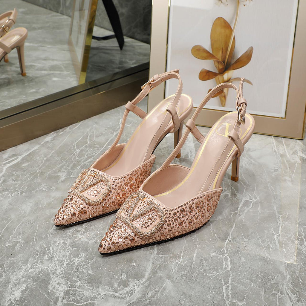 245RVL13Z Popular leather  High heels