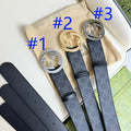 195NB3P Popular  high-quality leather belt