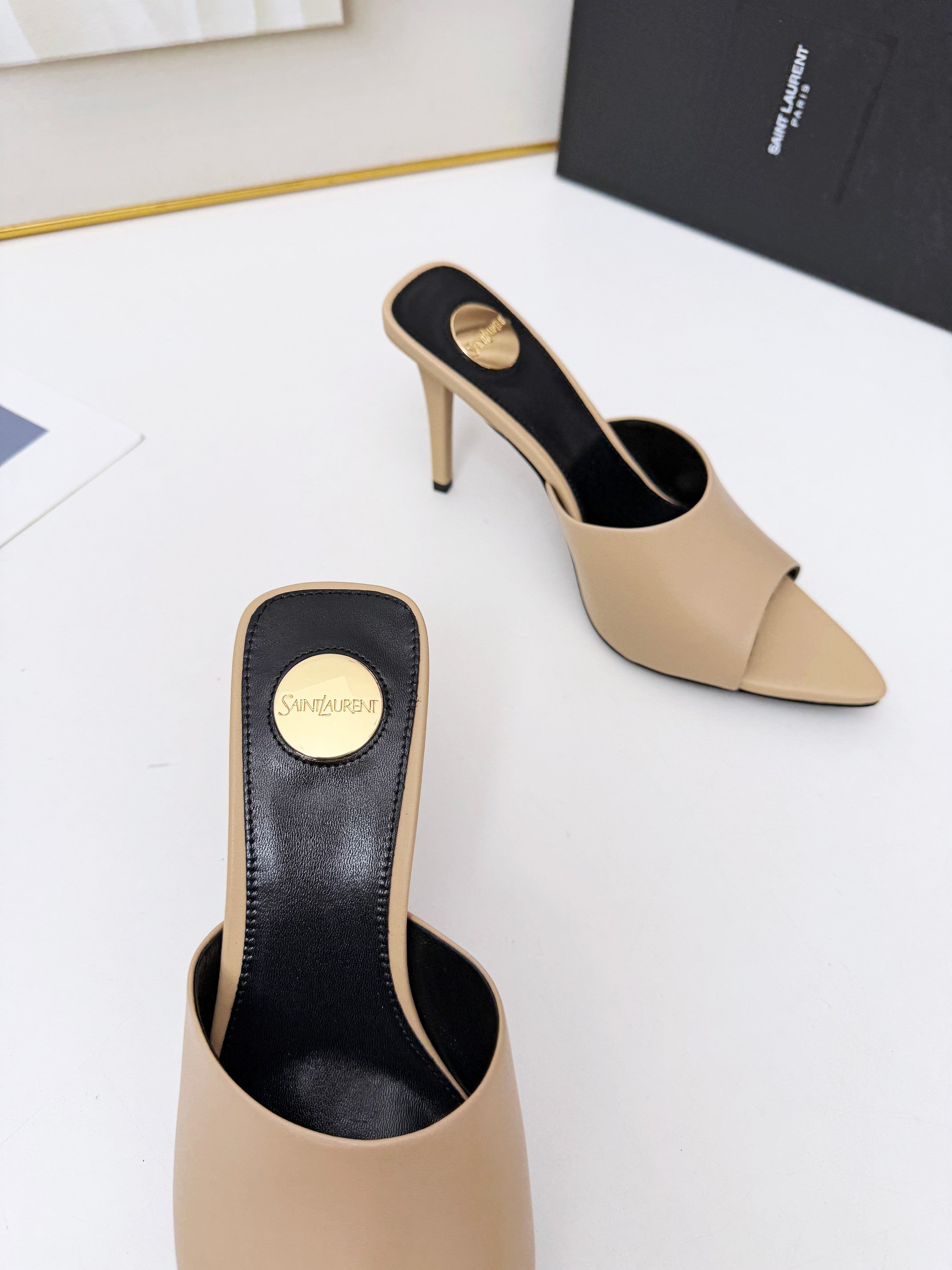 236PSL6Z Popular high-quality leather Shoes(heel-height 9cm)
