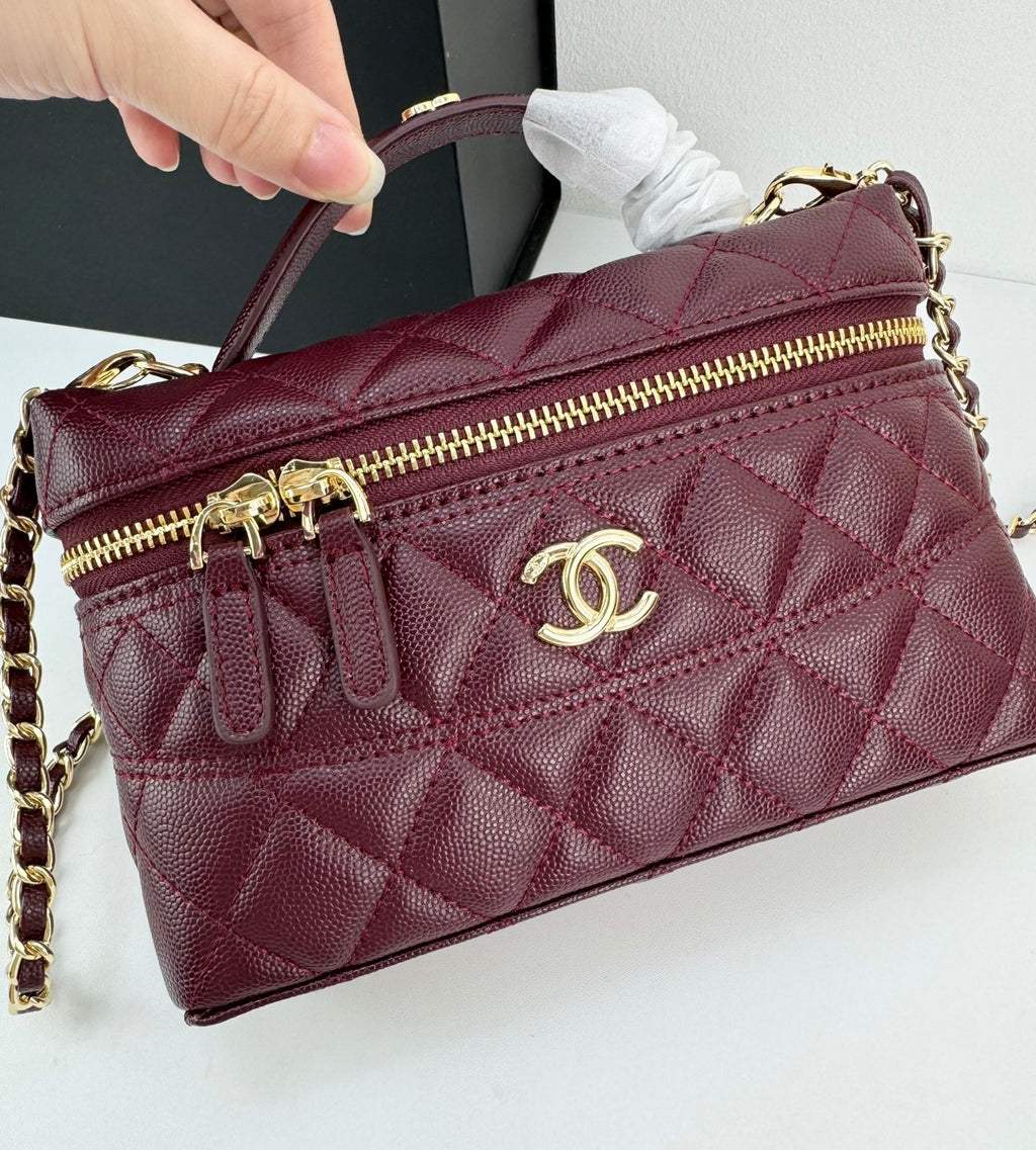 155QC3B Popular   leather caviar bag