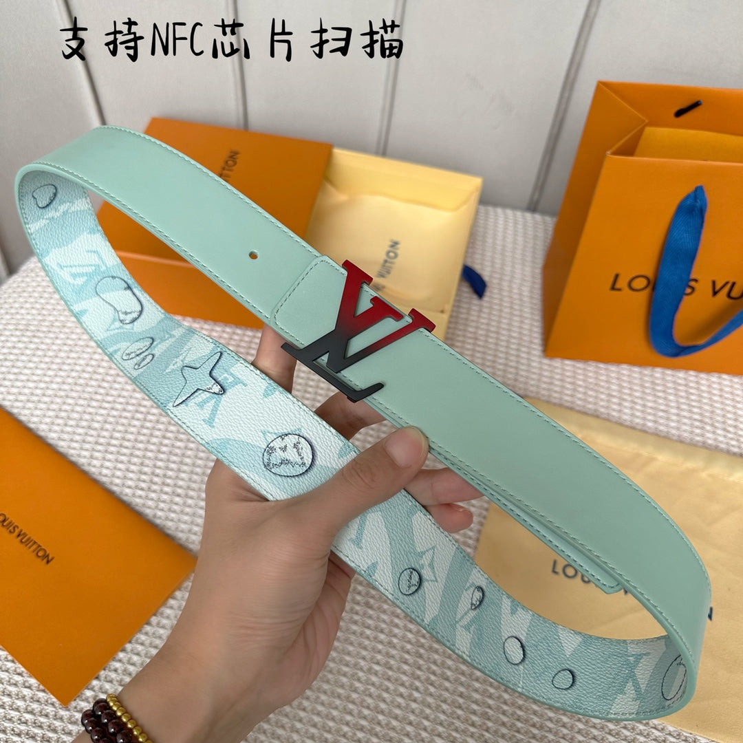 14E139P Popular High quality leather belt With full package