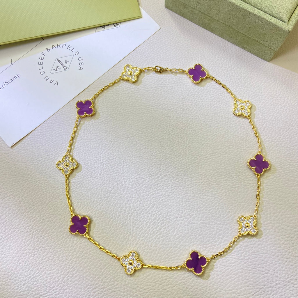 55QVA265X Popular 10 flowers Necklaces