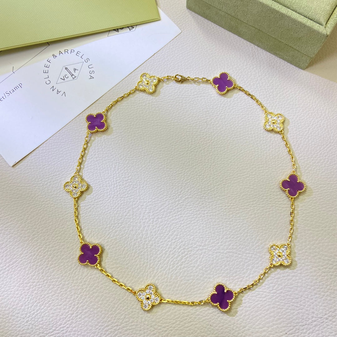 55QVA265X Popular 10 flowers Necklaces