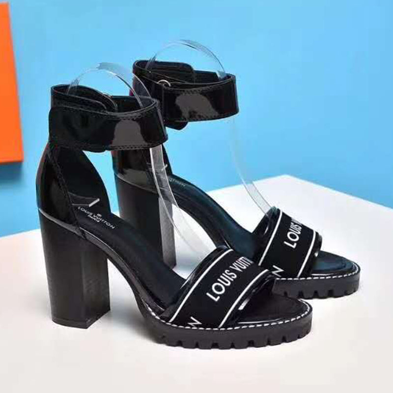 245RE32Z Popular  leather High heels