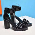 245RE32Z Popular  leather High heels