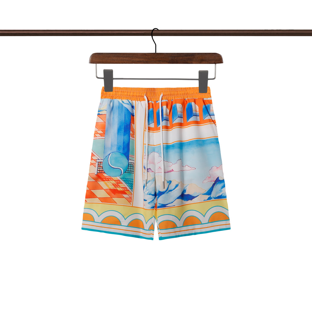 135RA138U Popular shirt and shorts set