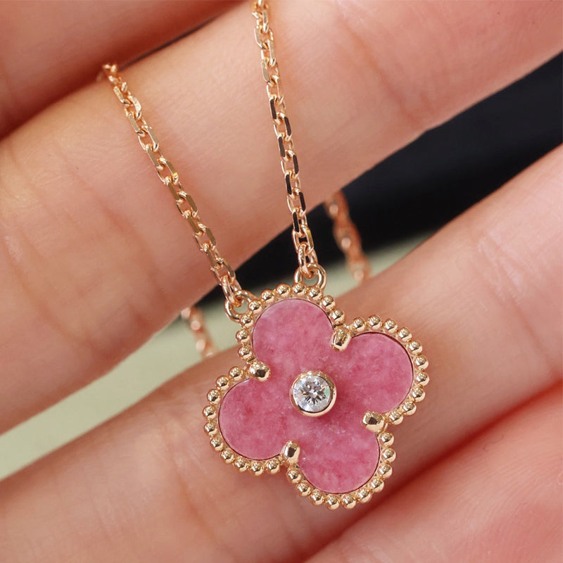5XVA186X Popular 1 flower necklace and ring