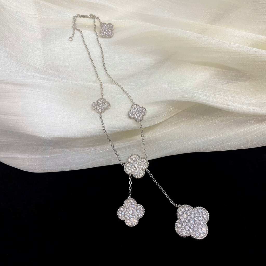 5XVA182K Popular 6 flowers necklaces