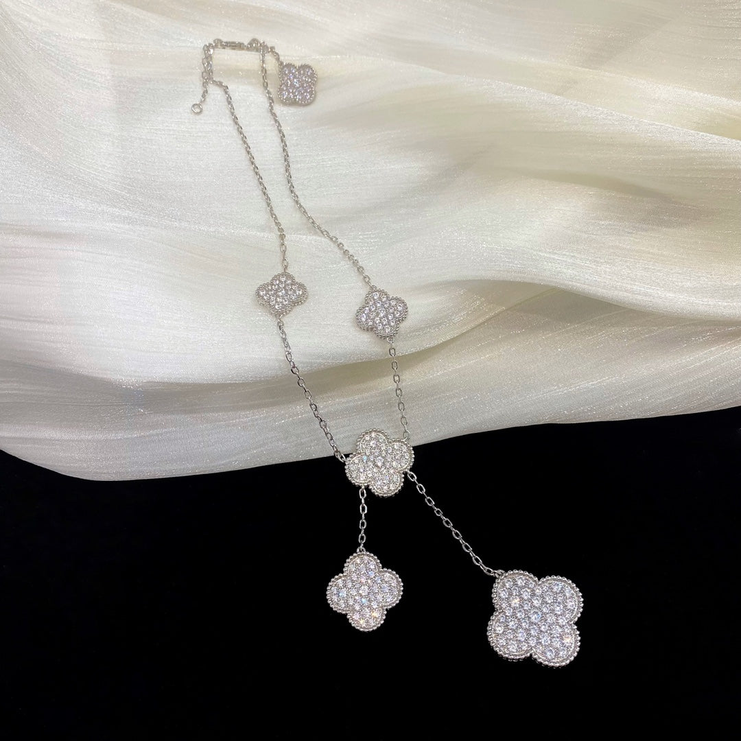 5XVA182K Popular 6 flowers necklaces
