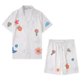 135RA136U Popular shirt and shorts set