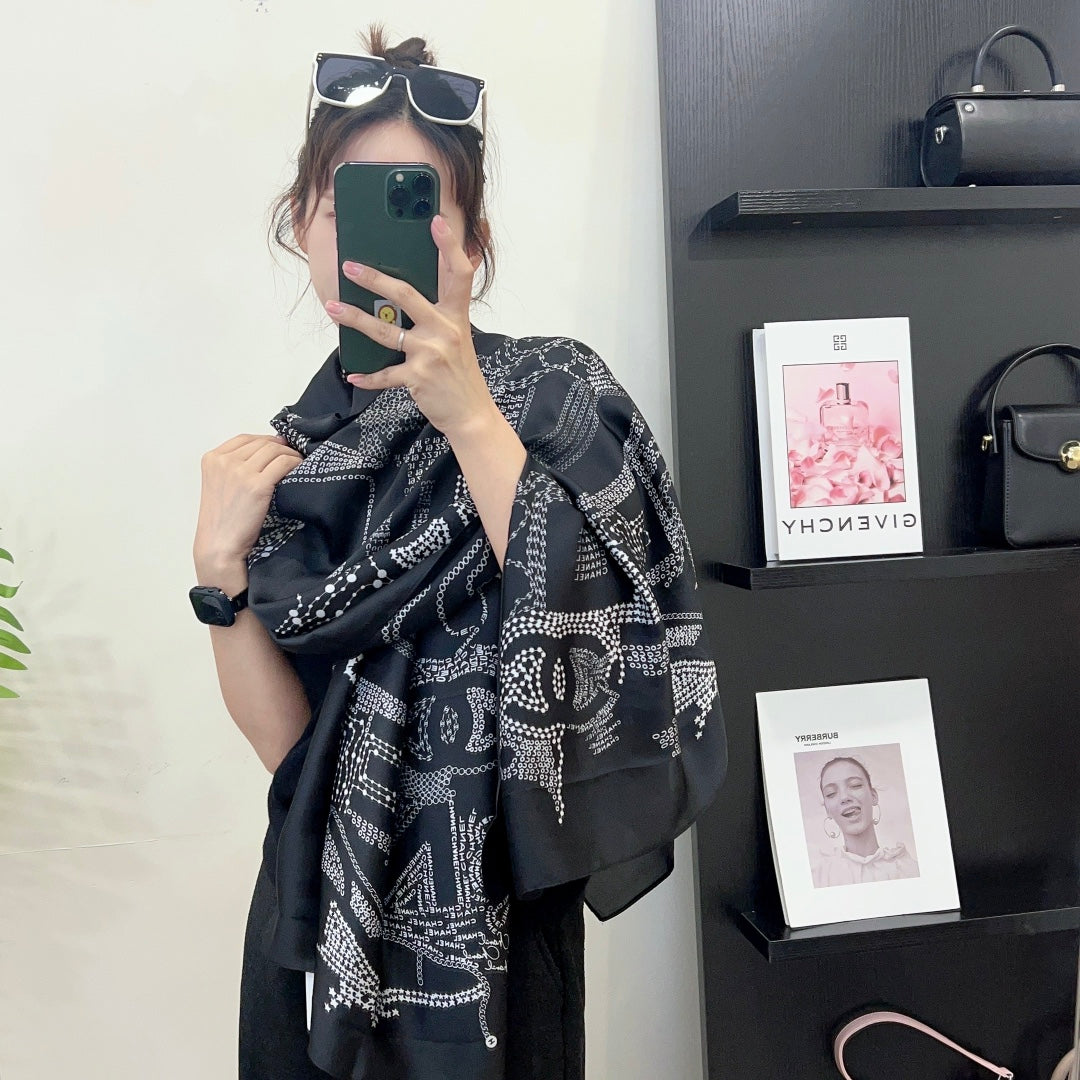 155NC55W Popular Silk Scarve