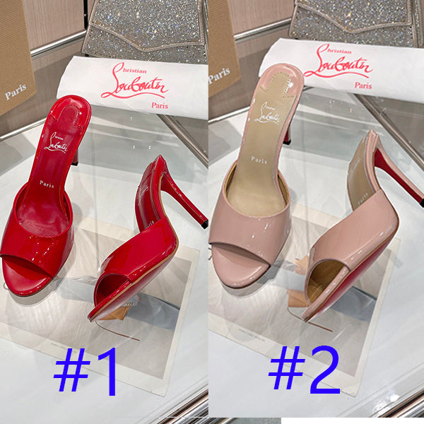 Z2X66A38  Popular leather High heels