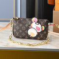 146PE45B Popular leather bag