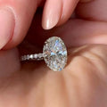 P46R1J Popular Moissanite Jewelry Wedding Diamond Ring