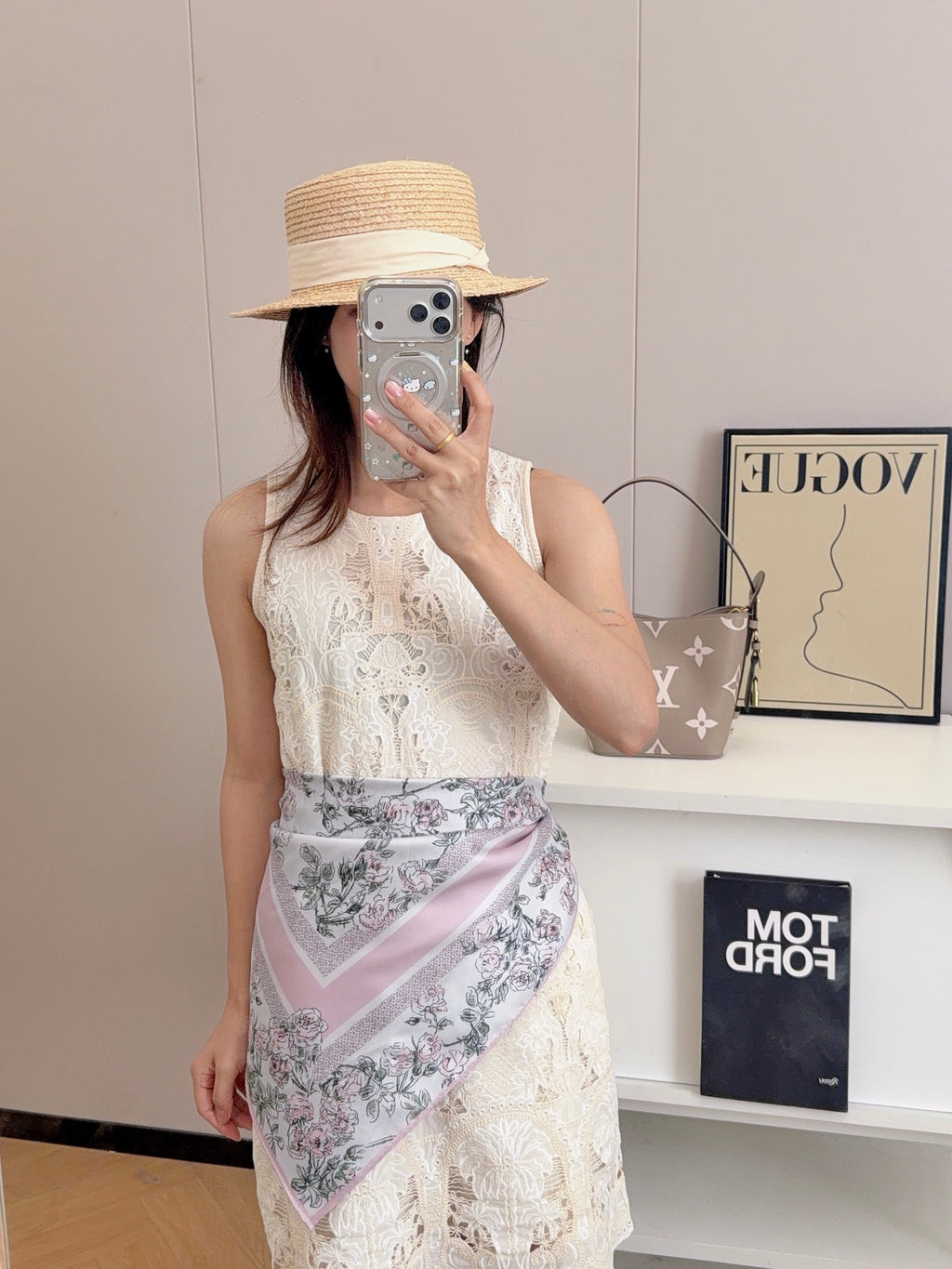 136ND17W Popular Silk Scarve
