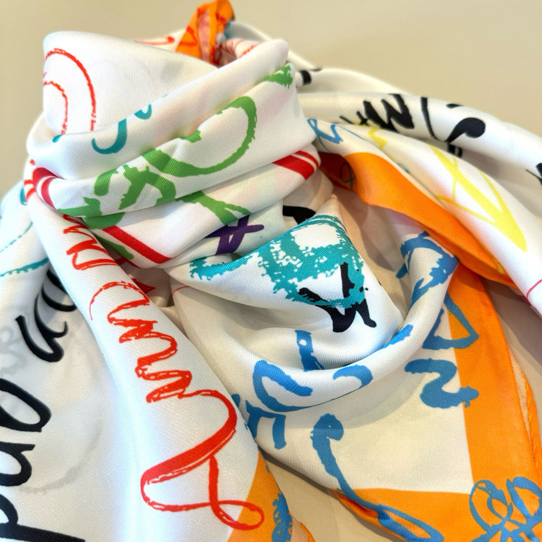 136NC13W Popular Silk Scarve