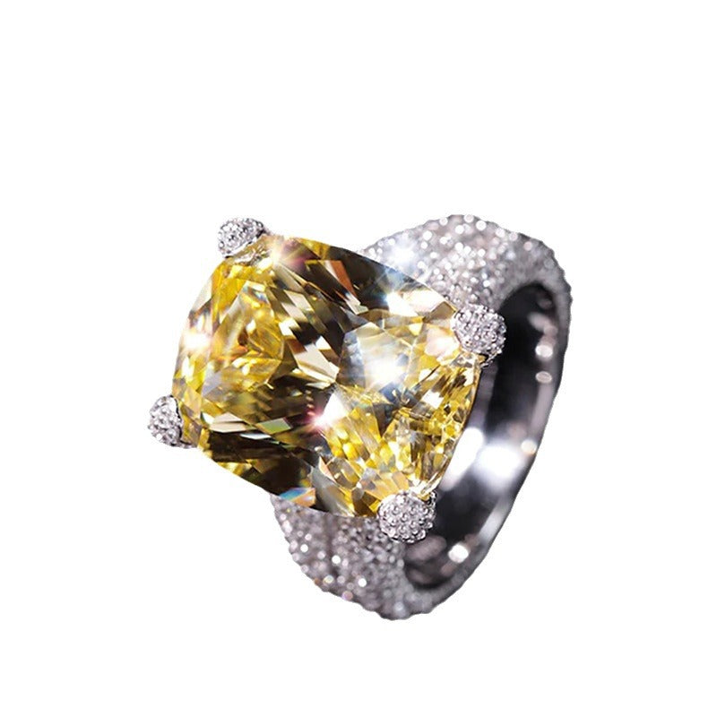 P5QA46J  Popular Moissanite Jewelry Wedding Diamond Ring