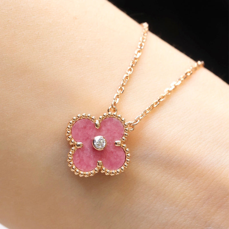 5XVA186X Popular 1 flower necklace and ring