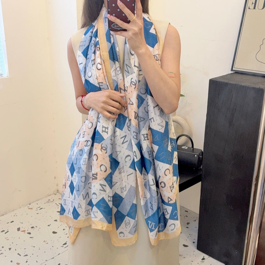 135ZC204W Popular Silk Scarve
