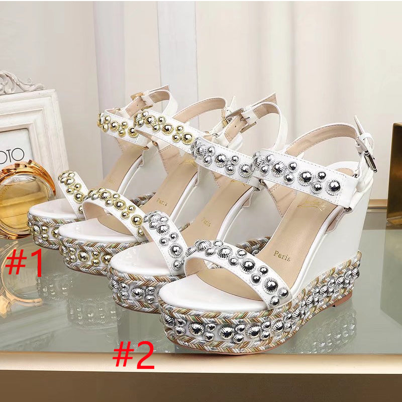 J4A48Z Popular leather High heels 12cm heel