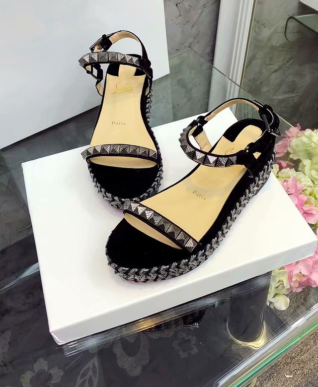 J4A59Z Popular leather High heels 6cm