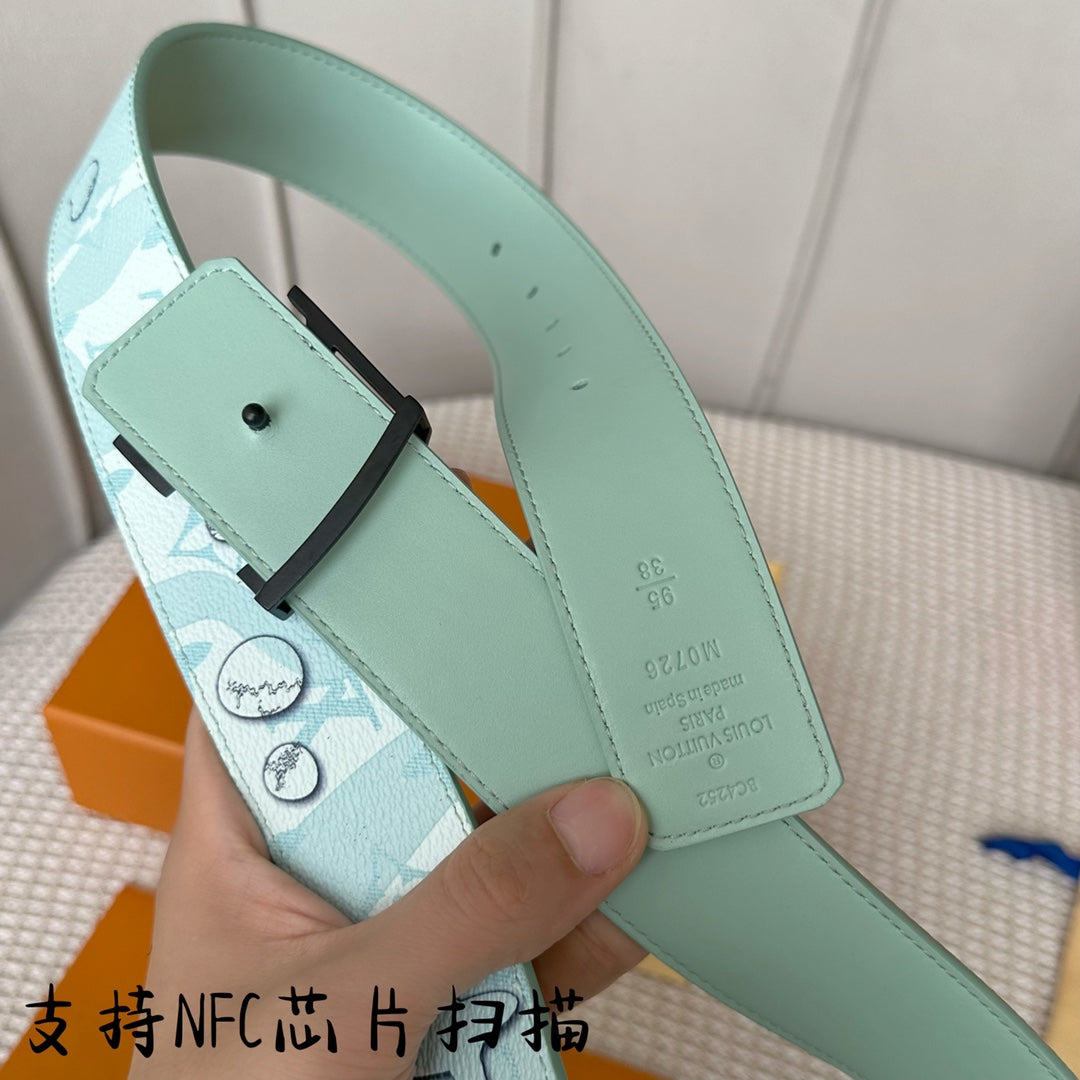 14E139P Popular High quality leather belt With full package