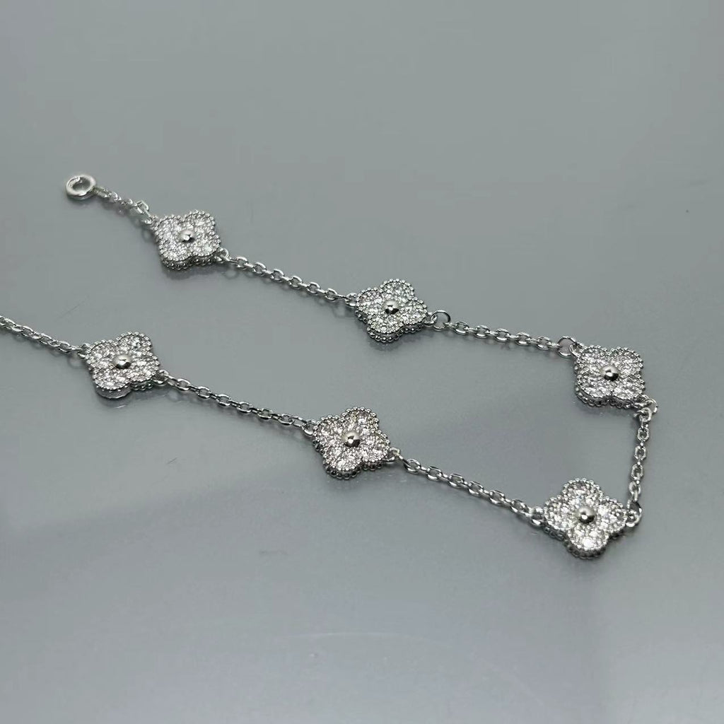 5XVA183K  Popular bracelets 6 flowers mini size 0.9cm flower
