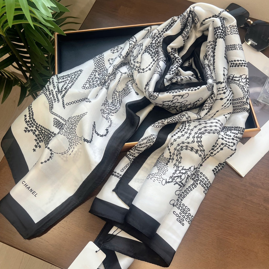 155NC55W Popular Silk Scarve
