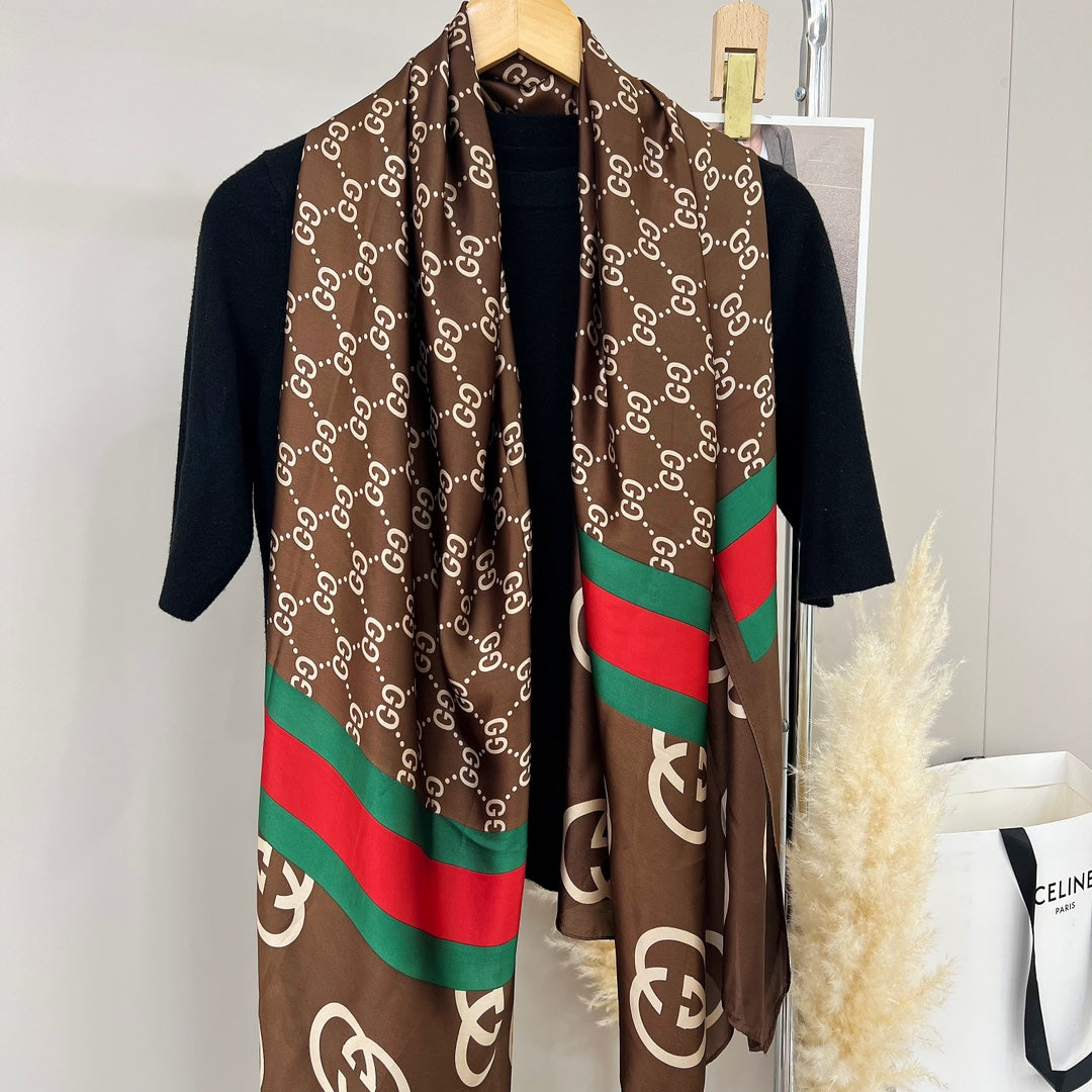 155NB68W Popular Silk Scarve