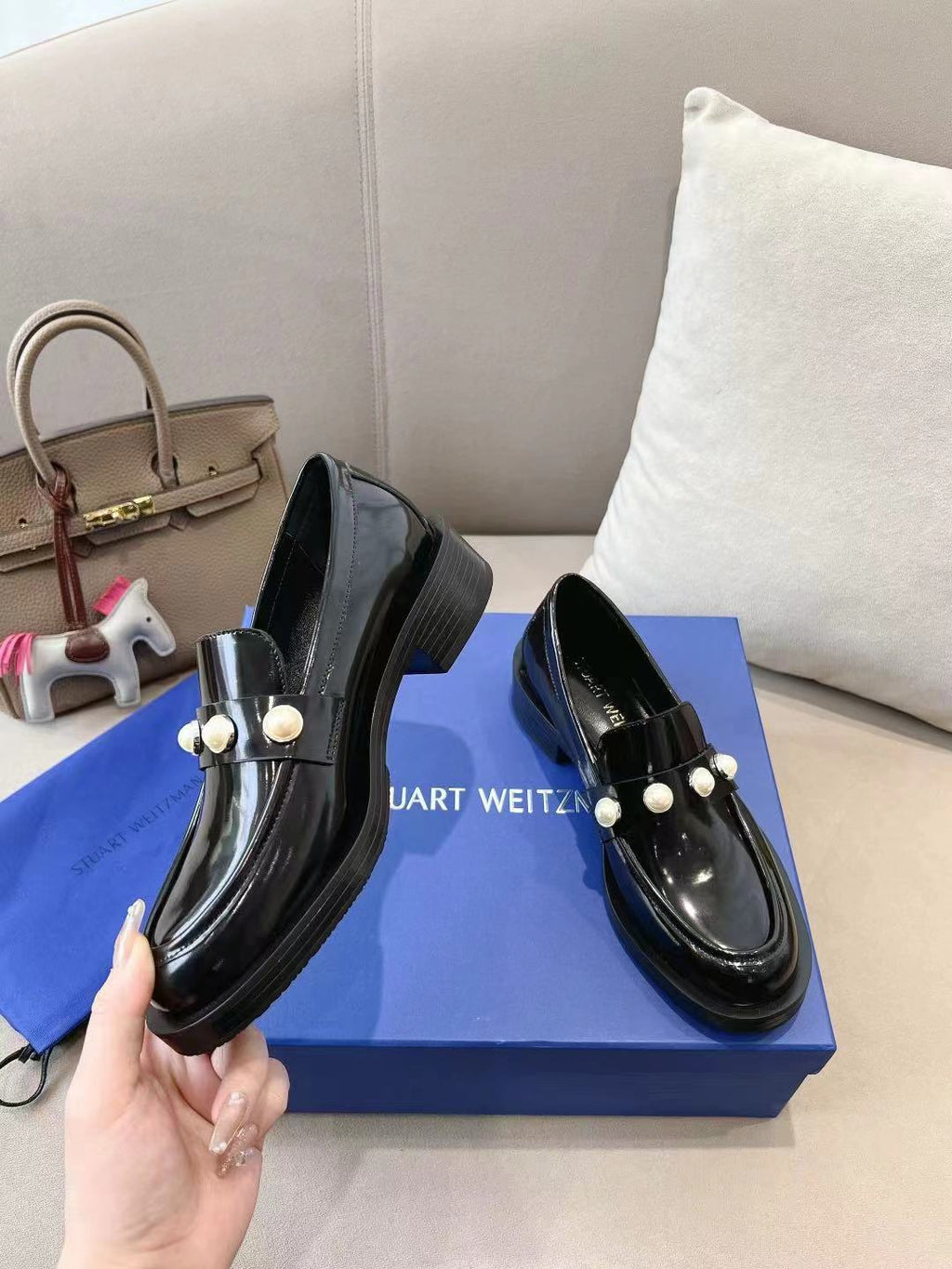 Z2P36A26 Popular high-quality leather Shoes（heel-height 3.5cm）