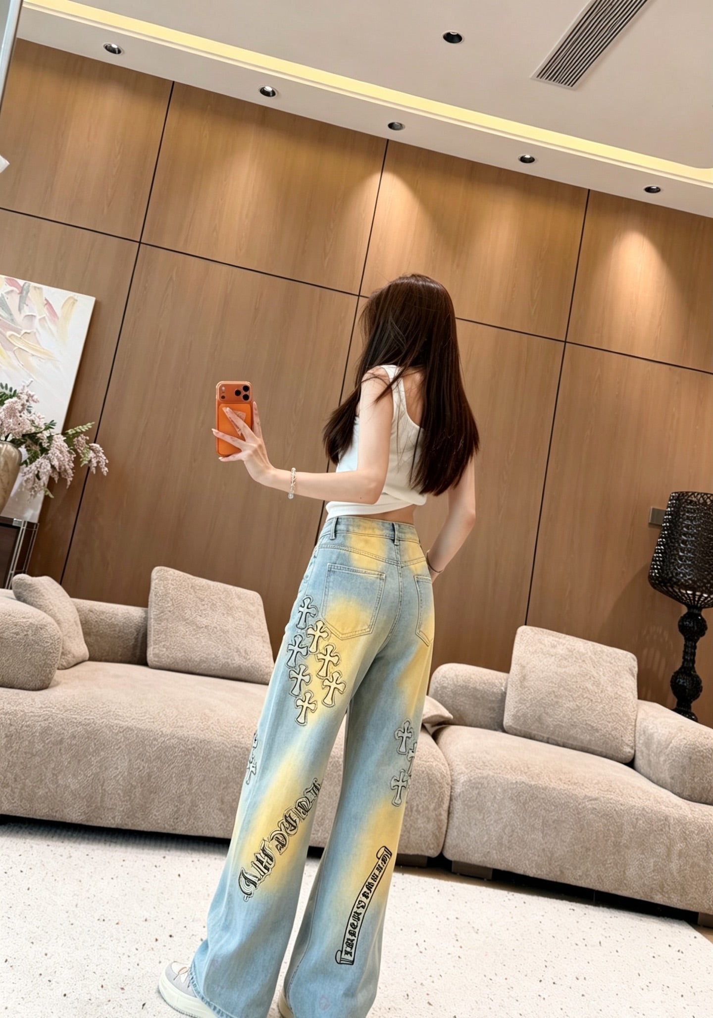 U2X56A23 Popular Pants fashion jeans