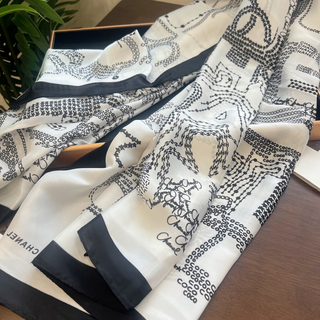 155NC55W Popular Silk Scarve