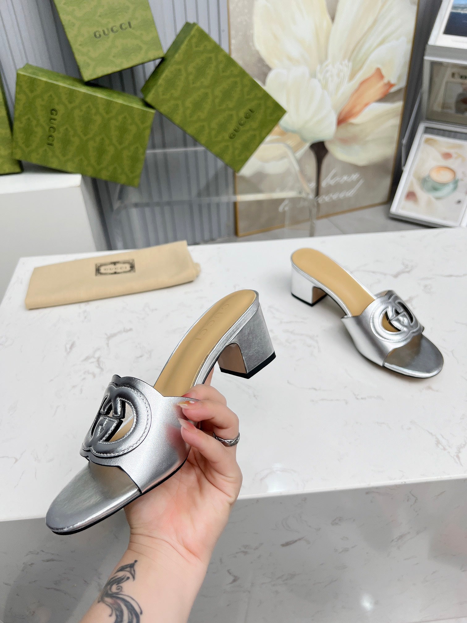 256XB33Z Popular high-quality leather Shoes 5.5cm