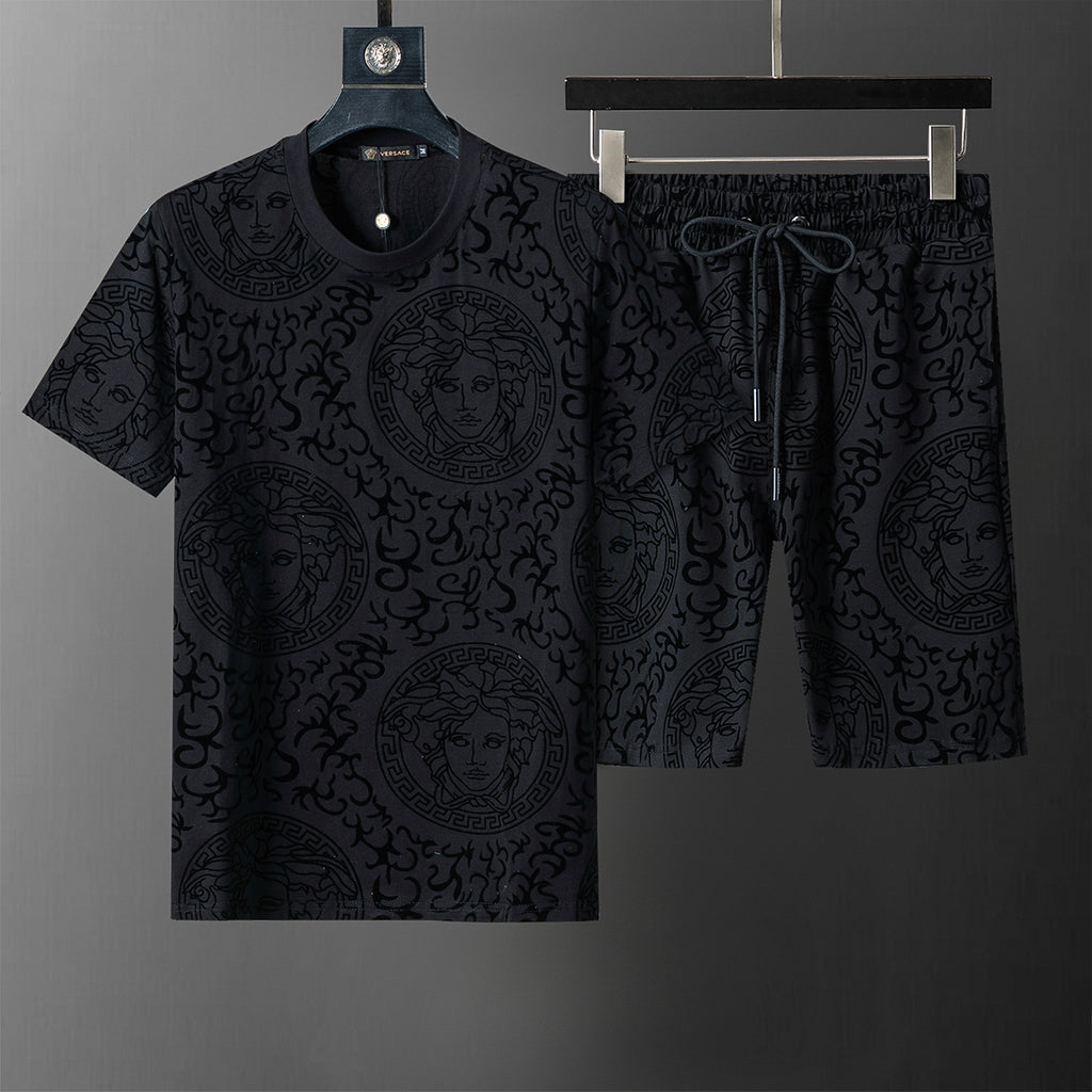 135WV114U  Popular shirt and shorts set