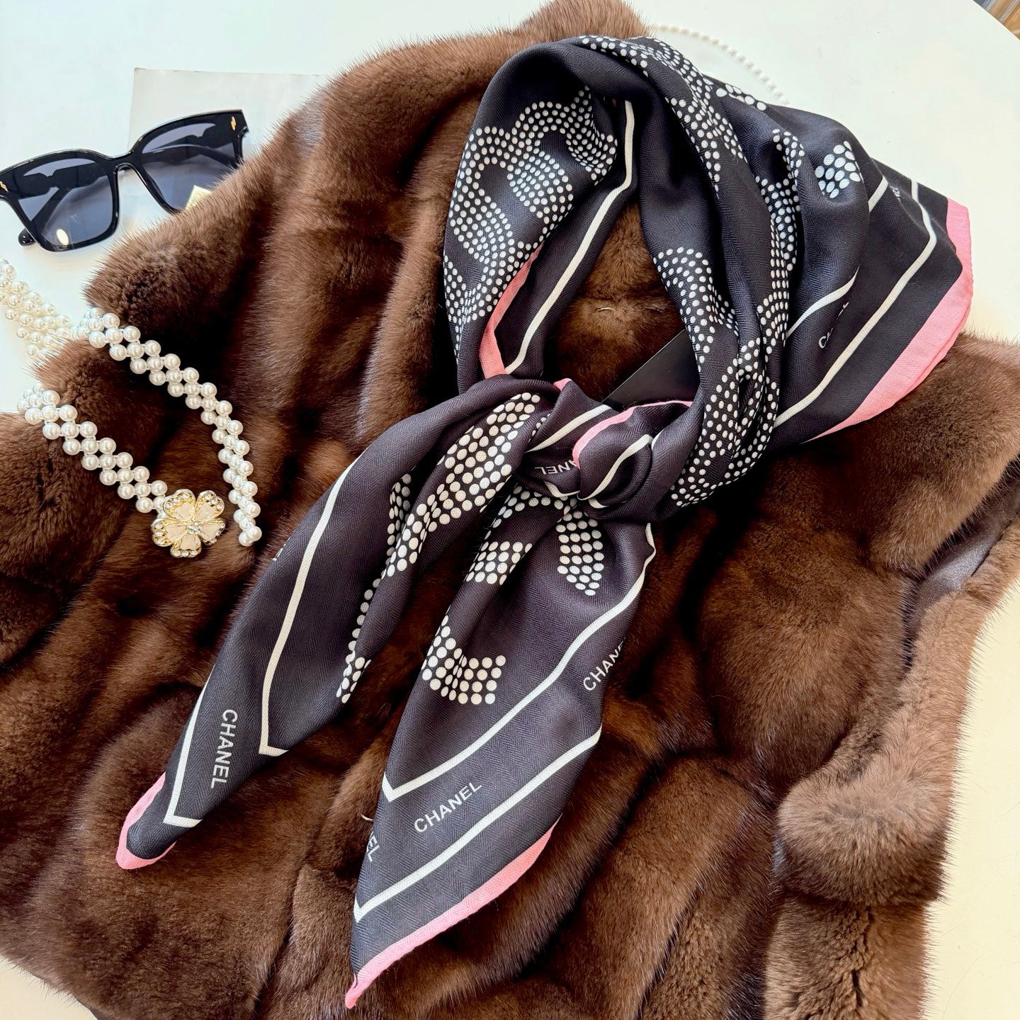 136NC32W Popular Silk Scarve