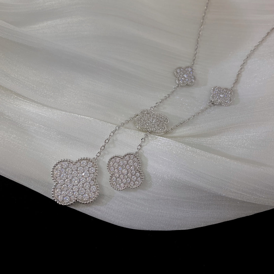 5XVA182K Popular 6 flowers necklaces