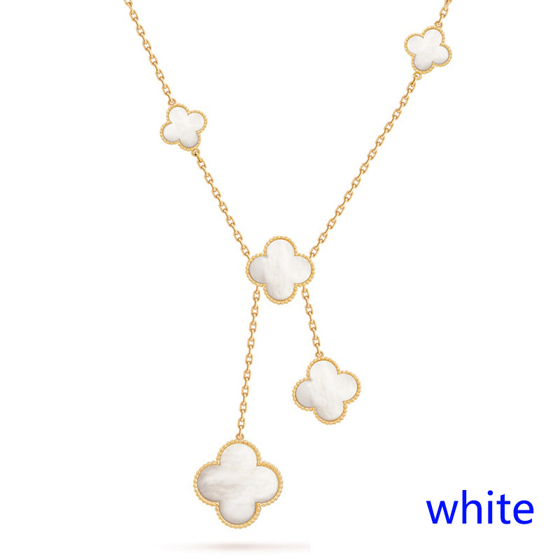 5XVA182K Popular 6 flowers necklaces