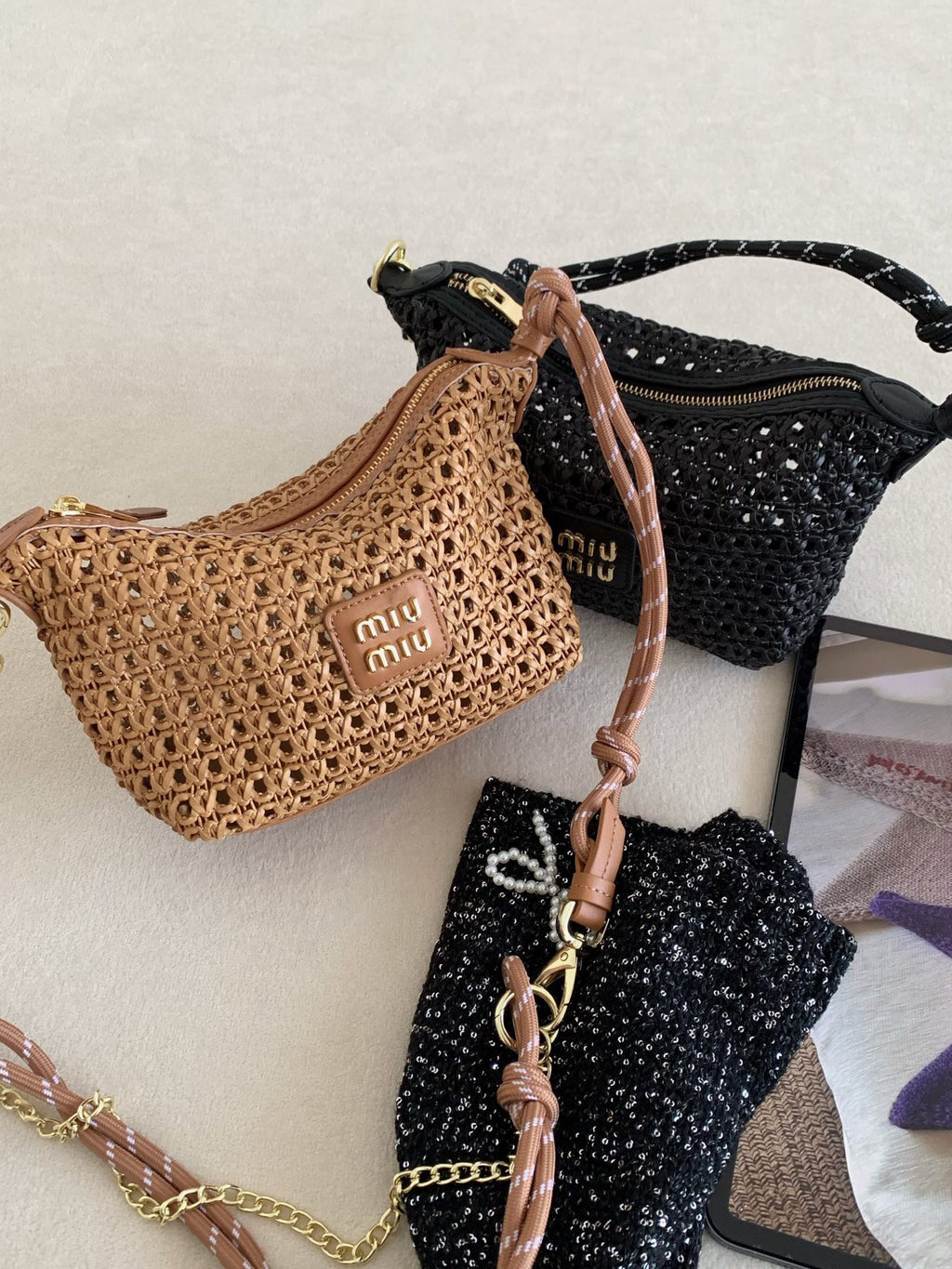 136PA51B Popular woven bag