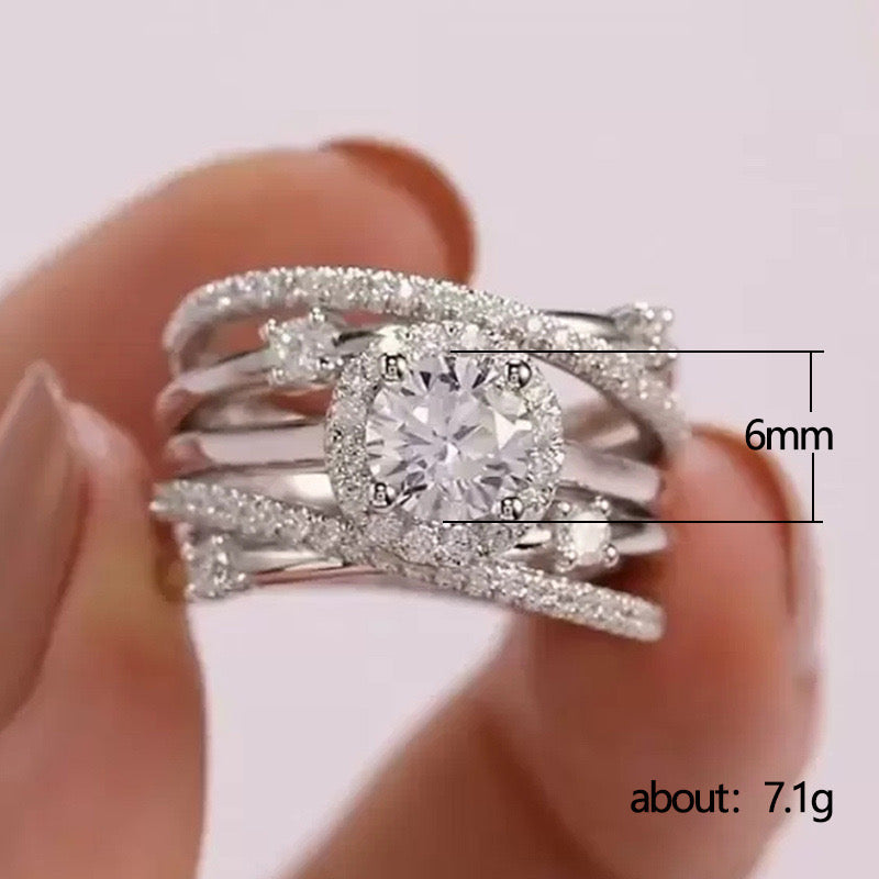 PYA3J  Popular   Diamond Ring High Quality Wedding Ring